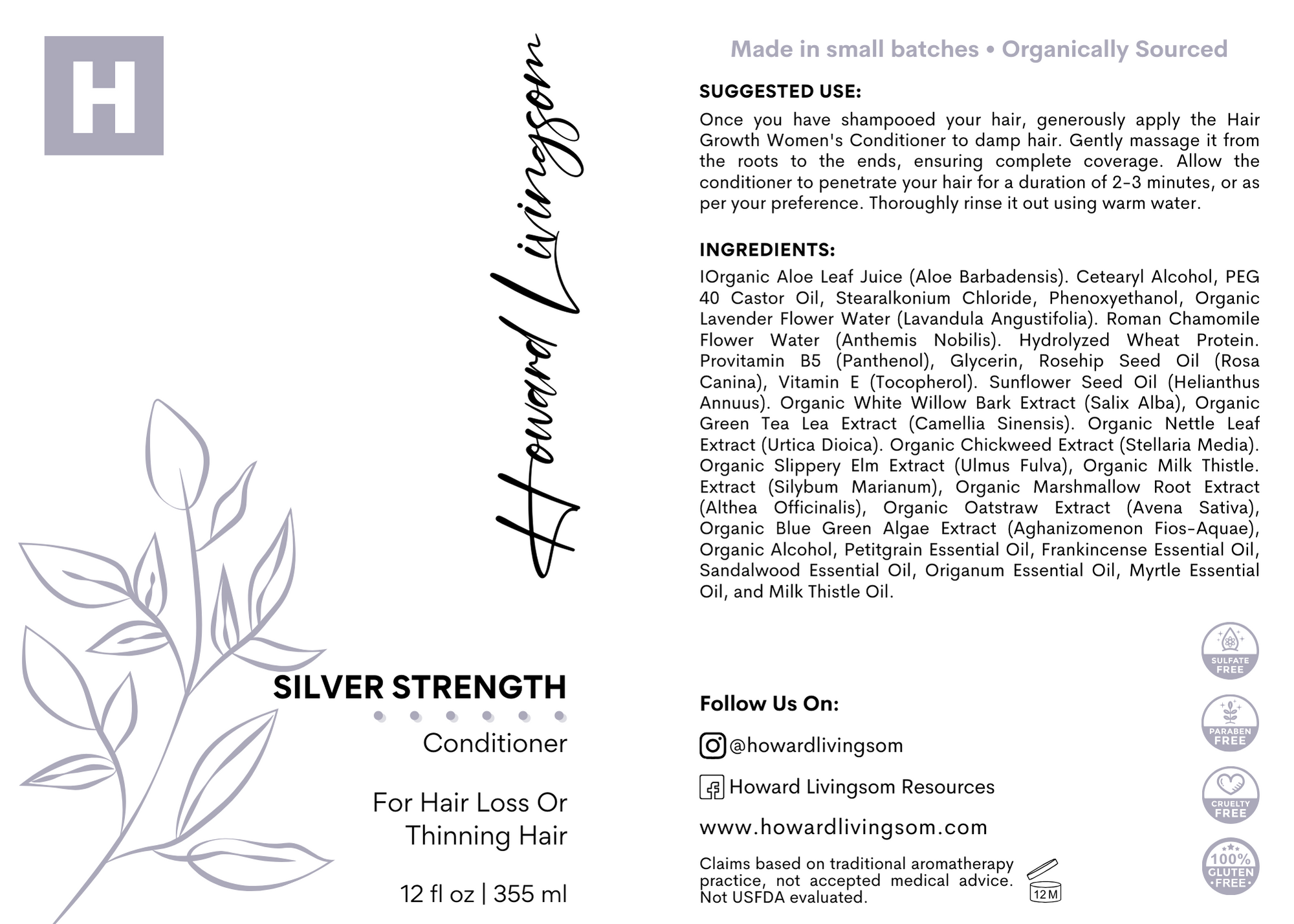 Silver Strength Conditioner